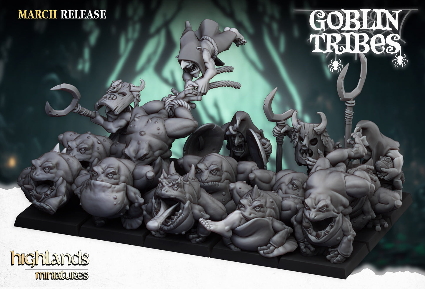 Swamp Frogs and Herders [14 Models]