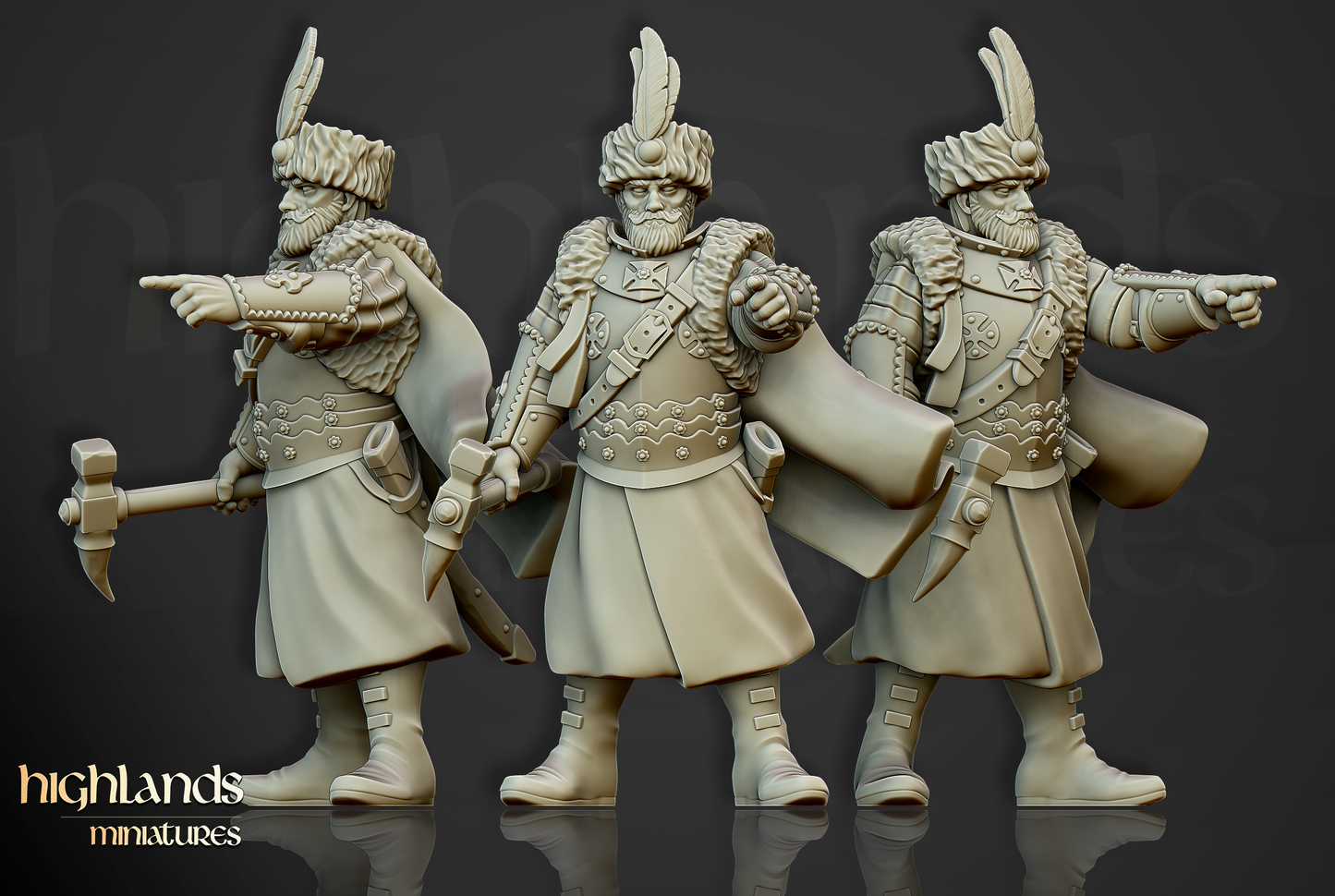 Winged Hussars on Foot [10 Models]