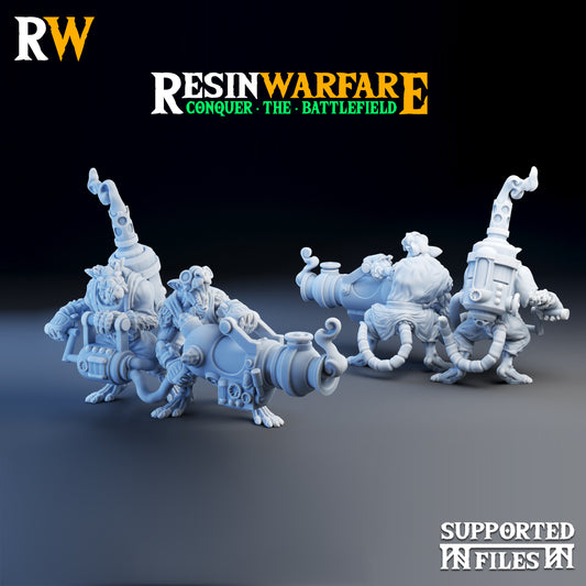 Flame Cannon Heavy Weapons Team