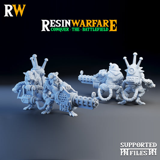 Gatling Gun Heavy Weapons Team