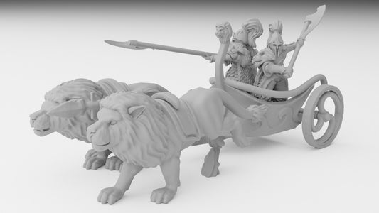 Lion Chariot