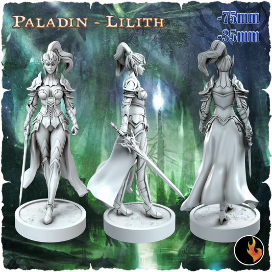 Lilith, Elven Paladin