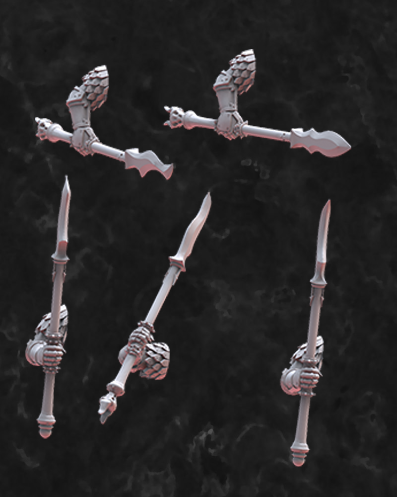 Big Hats Elite Guard Spears [10 Weapons]