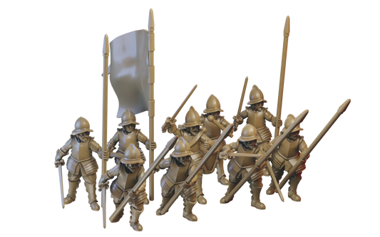 Pikeman Mercenaries [10 Models]