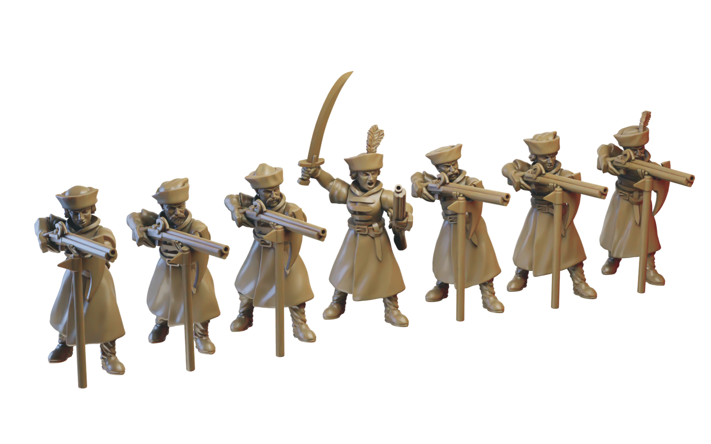 Arquebusiers [10 Models] – Sundered Studios