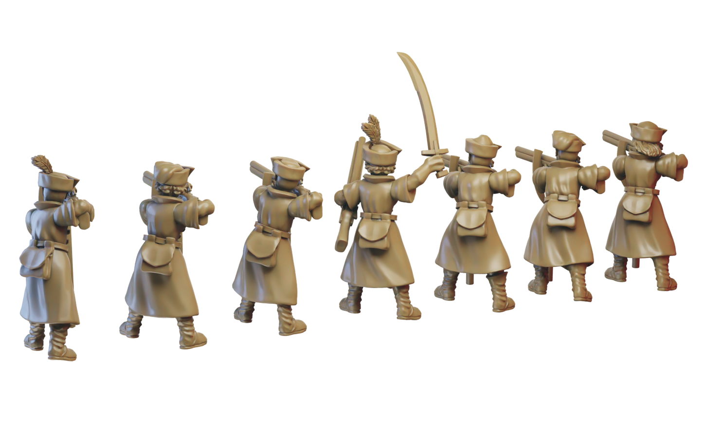 Arquebusiers [10 Models] – Sundered Studios