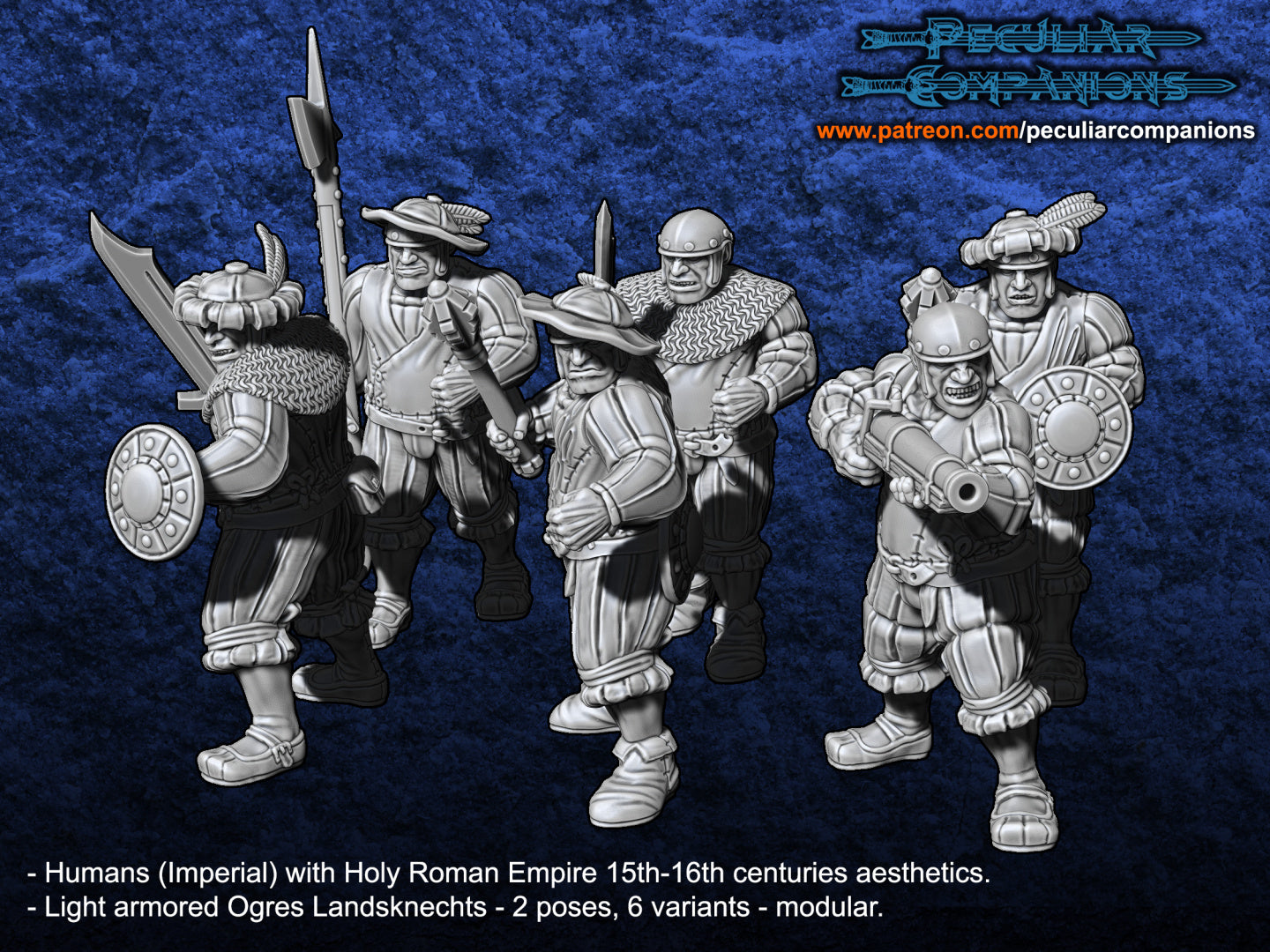 Light Armoured Ogres [6 Models]