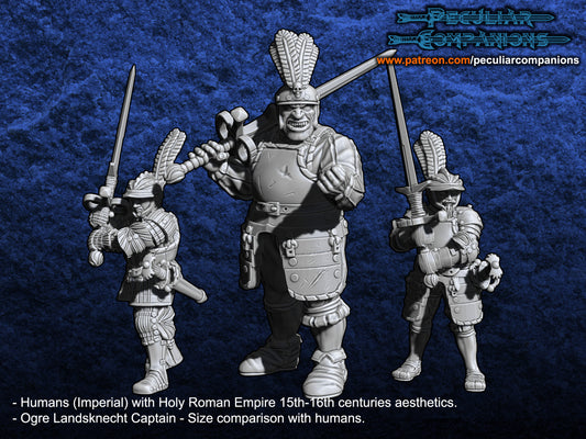 Ogre Landsknecht Captain