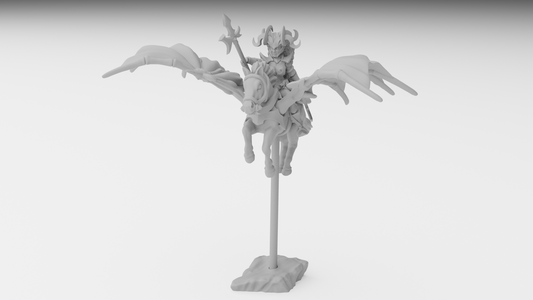Sorceress Queen on Pegasus